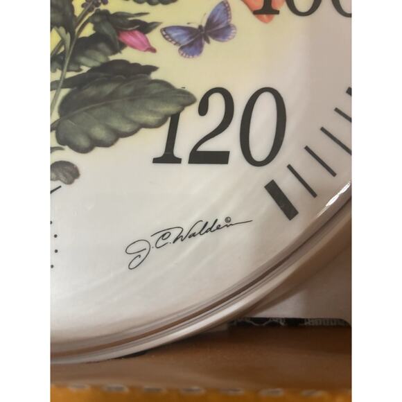 Springfield Thermometer Indoor Outdoor Vintage 2004 Oval Plastic JC Walden - Picture 5 of 6